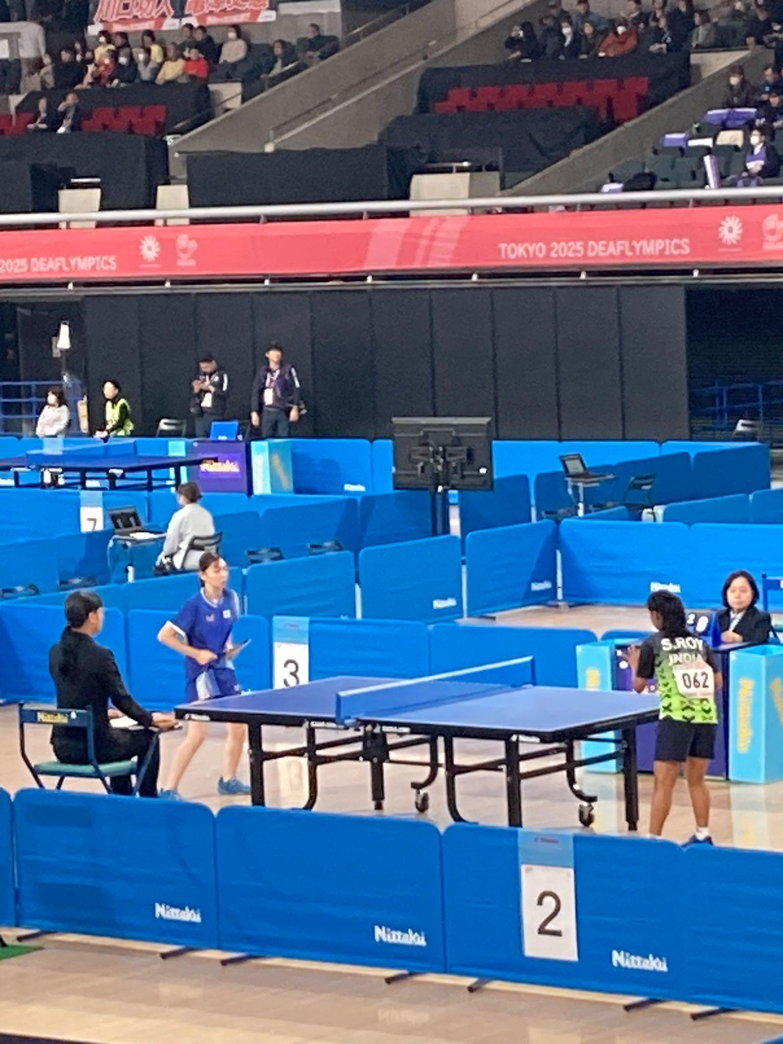 デフリンピック卓球