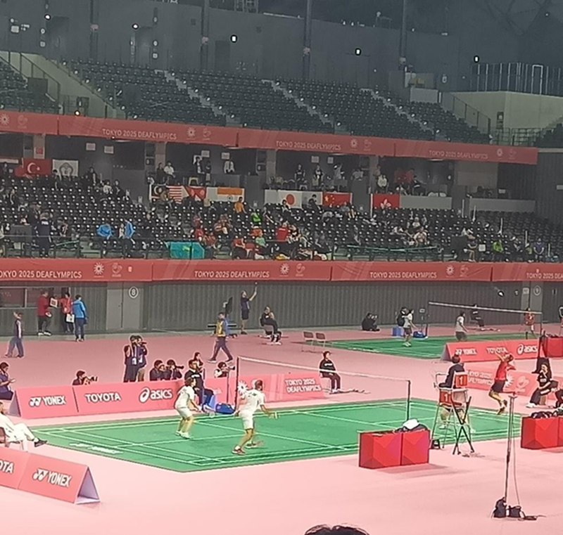 デフリンピックバドミントン