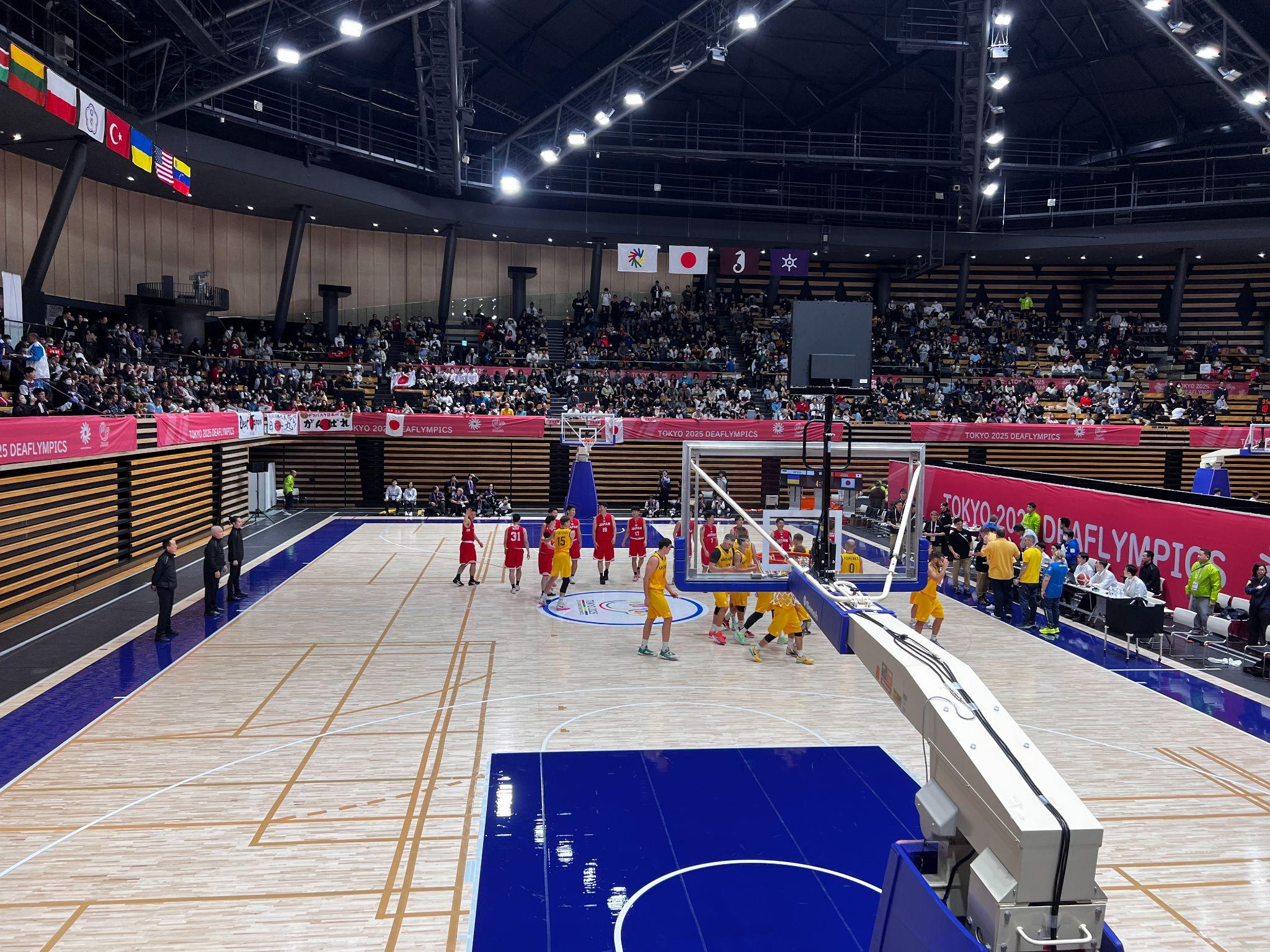 デフリンピックバスケットボール